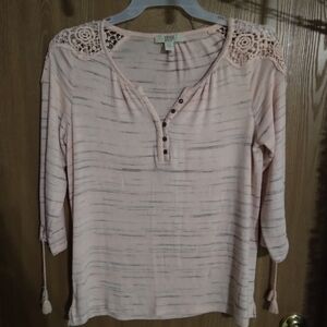 Pink Vintage America top